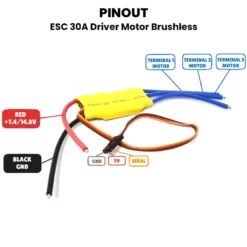 ESC 30A Driver Motor Brushless