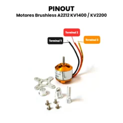 Motores Brushless A2212 KV1400 / KV2200