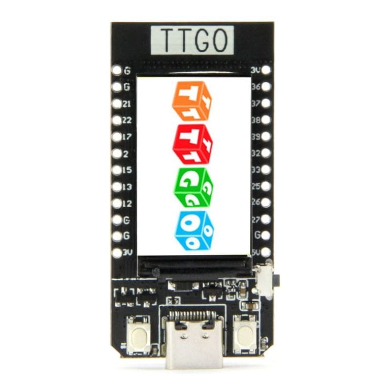 Ttgo t display esp32 проекты