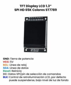 Display LCD 1.3 ST7789