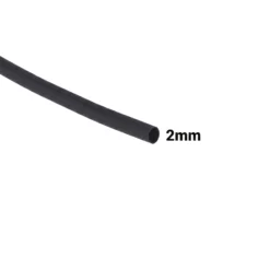 AR1808 - Thermofit Negro Diametro 2mm 1 metro Termocontractil