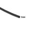 AR1808 - Thermofit Negro Diametro 2mm 1 metro Termocontractil