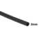 AR1809 - Thermofit Negro Diametro 3mm 1 metro Termocontractil