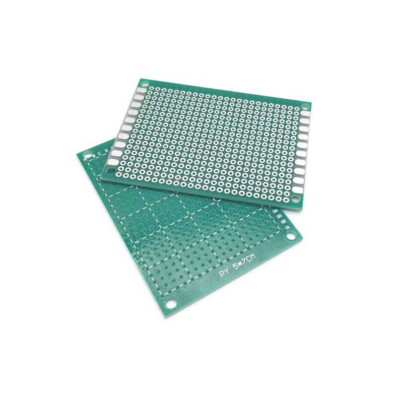 PCB una cara 5x7 cm