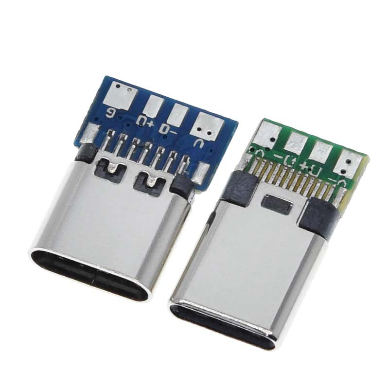 Comprar Conector USB tipo C con hebilla de tarjeta hembra 3A, puerto de  carga rápida de alta corriente, enchufe del cargador de USB-C, 1-10 Uds.