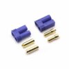 Conectores para baterías, macho y hembra dorados EC5