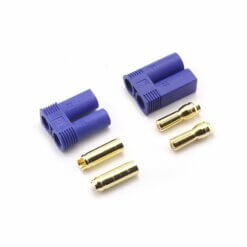 Conectores para baterías, macho y hembra dorados EC5