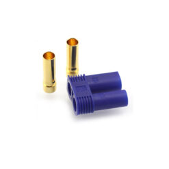 conectores para baterías, macho y hembra dorados EC5