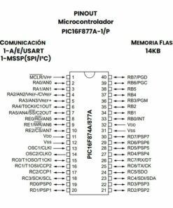 PIC16F877A-1/P Microcontrolador