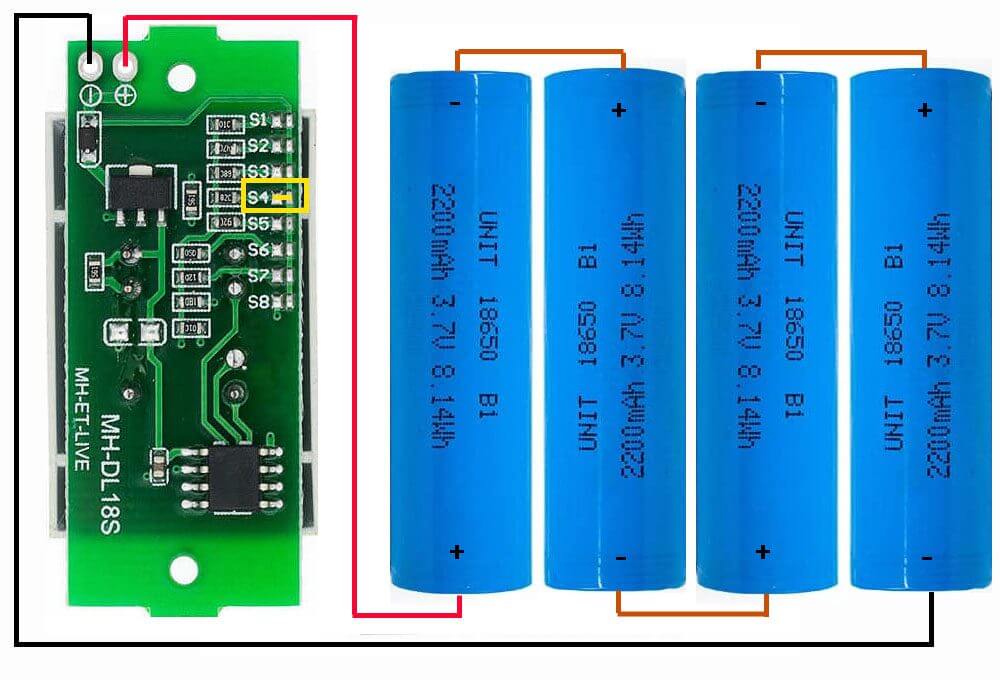 Indicador De Carga De Batería De Litio - UNIT Electronics