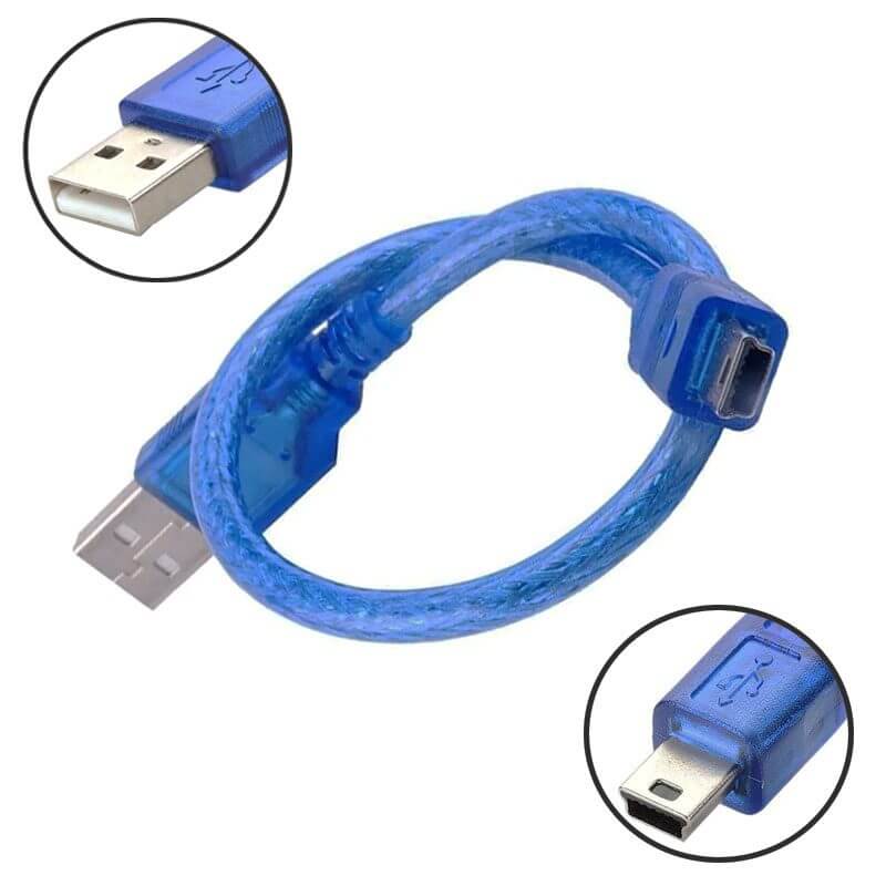 10 cm v132 Cable MICRO USB a USB Rojo para Carga Transferencia de Datos 