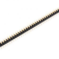 Pin Header Macho 40 Pines 2.54 mm L12.3 Gold