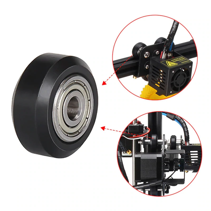 Ruedas Delrin V y Doble V para Perfil V-Slot Impresora 3D o CNC