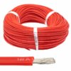 Cables de Silicona Flexible Color Rojo 1 Metro - 12 AWG