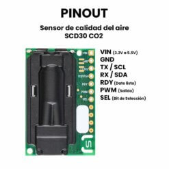 SCD30 Sensor Calidad del Aire CO2