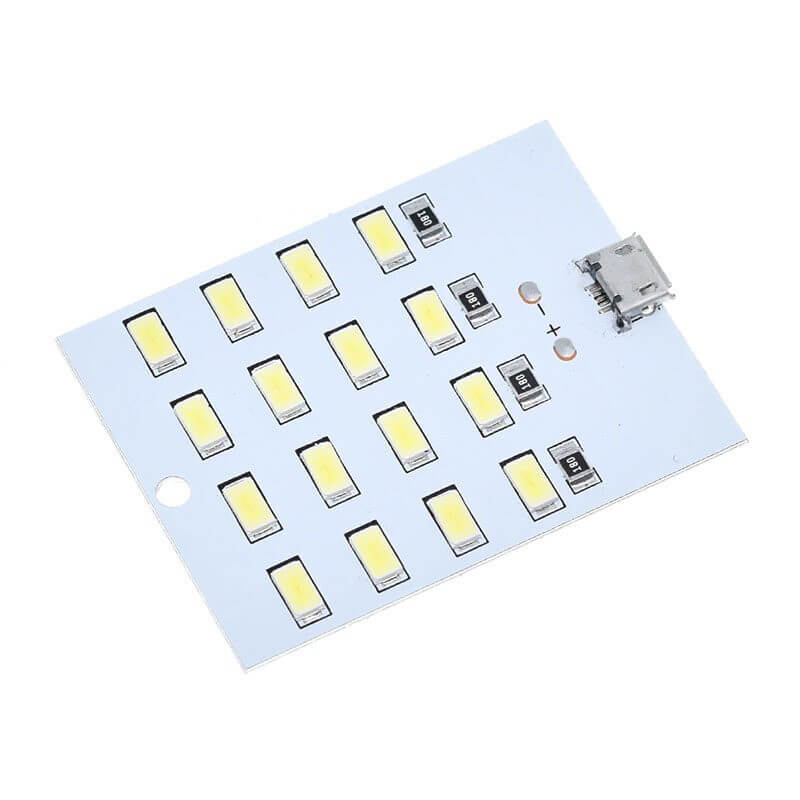 Panel de Iluminación LED Micro USB 5V