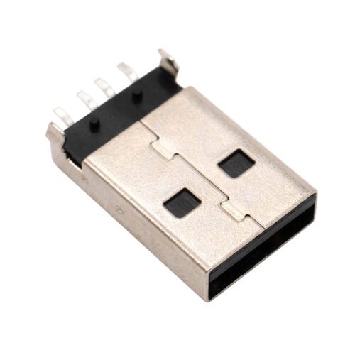 Conector USB 2.0 Tipo A 4 pines SMD