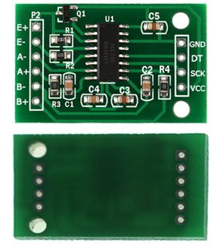 Module amplificateur de cellule de charge HX711 - Otronic
