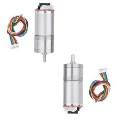GM 25-370 Motor con Encoder 12V DC 140RPM / 330RPM