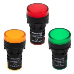 Indicador de Luz Verde Amarillo Rojo 110V (11)