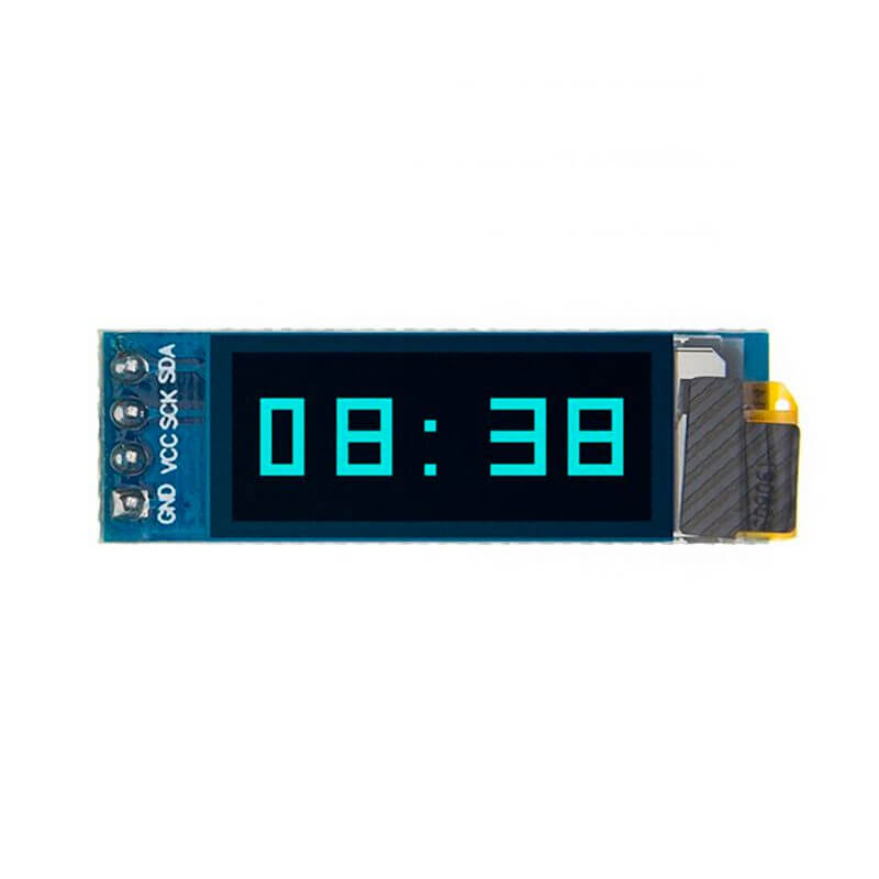 Pantalla Oled 128x32 0.91 Píxeles Azules