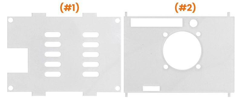 Carcasa Acrílico Orange Pi 3 LTS