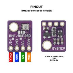 Pinout BME280 Sensor de Presión