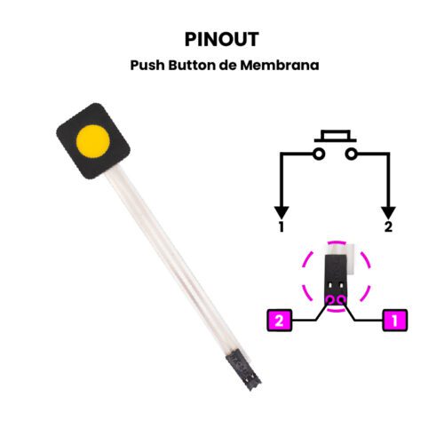 Push Button de Membrana