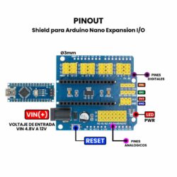 Shield Arduino Nano Pinout