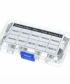 Kit de Diodos 200 Piezas 10 Valores