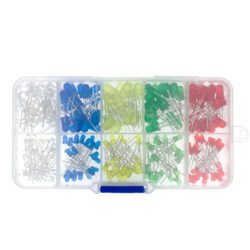 Kit de Leds Difusos 3 y 5mm 200 Piezas