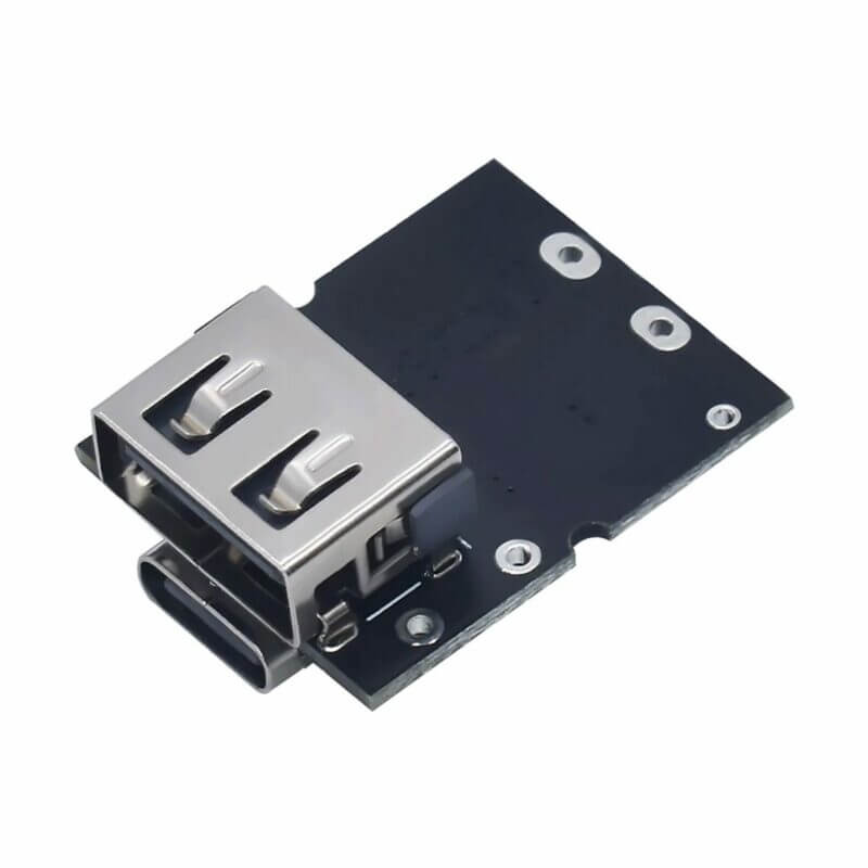 Mini Cargador de Baterías USB Tipo-C 5V 2A