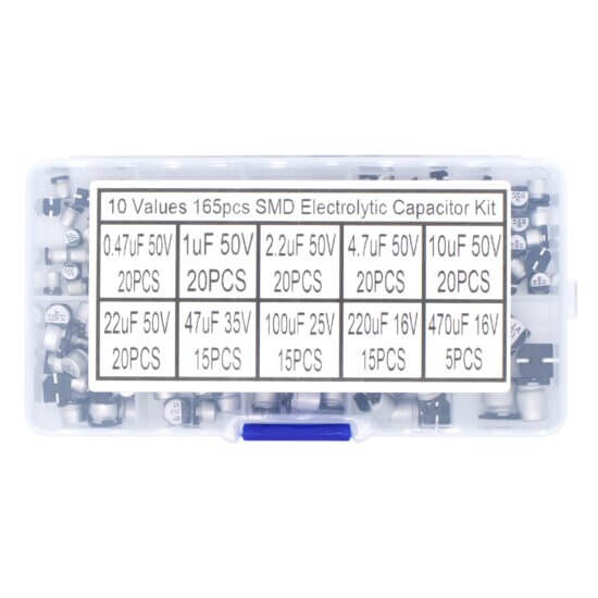 Kit Capacitores Electrolíticos SMD