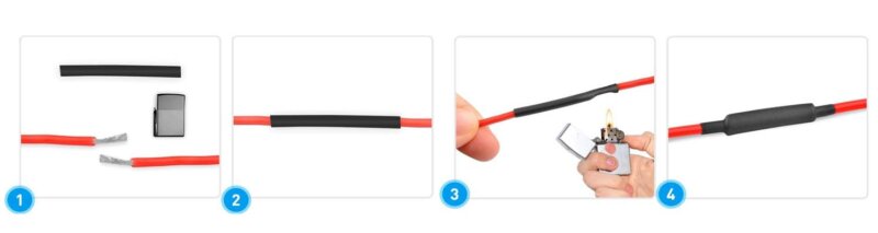 Kit de Termofit 560 Piezas Diferentes Tamaños
