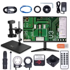Microscopio ZZW 0.5X Video HDMI 4800 pixeles