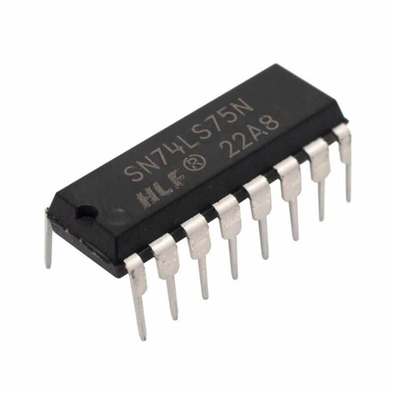 74LS75 Latch Tipo D Biestable 4 Bits TTL DIP-16