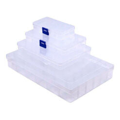 Cajas de Plástico con Compartimento