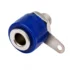 Conector Banana Hembra 4mm - Azul