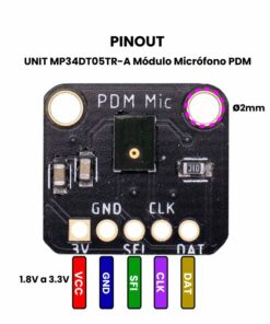 MP34DT05TR-A Modulo Micrófono PDM Pinout