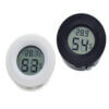 AR3798-99 Mini Termómetro LCD Redondo Negro Blanco V1