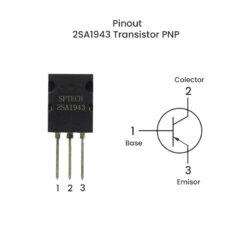 2SA1943 Transistor PNP -230V - 15A