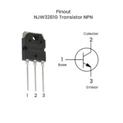 NJW3281G Transistor NPN 250V 15A TO-3P