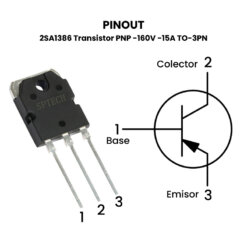 2SA1386 Transistor PNP TO-3PN Pinout