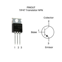 TIP47 Transistor NPN 250V 2A