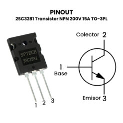 2SC3281 Transistor NPN Pinout