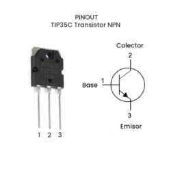 TIP35C Transistor NPN 100V 25A