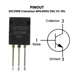2SC3998 Transistor NPN Pinout