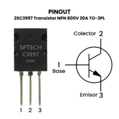 2SC3997 Transistor NPN Pinout