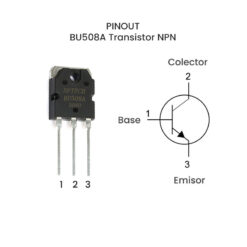 BU508A Transistor NPN 700V 8A TO-3PN