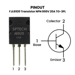 FJL6920 Transistor NPN Pinout